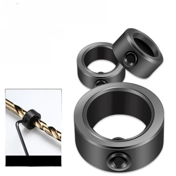 8pcs 3-16mm Woodworking Locator Bit Depth Stop Collars Ring Positioner Wood Drill Steel Bearing Balls Screw Gun