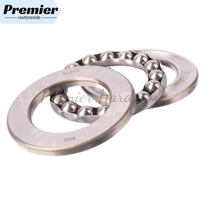 Rolamento rígido de esferas com design exclusivo Venda quente 51211 Rolamento sem vergalhão Série Rolamento de esferas de impulso