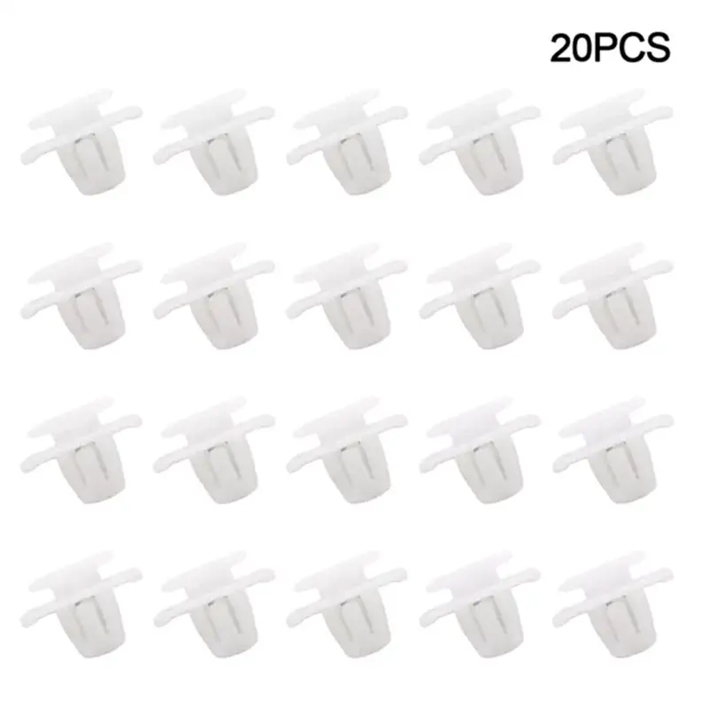 AB59-20 Pcs Lower Outer Door Weatherstrip Clip For Honda CR-V 2002-On 75315-S9A-004