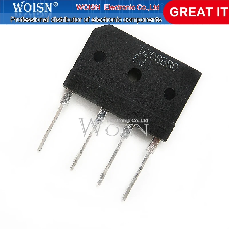 5PCS D25XB80 D20SB80 20XB80 induction cooker rectifier bridge pile In Stock