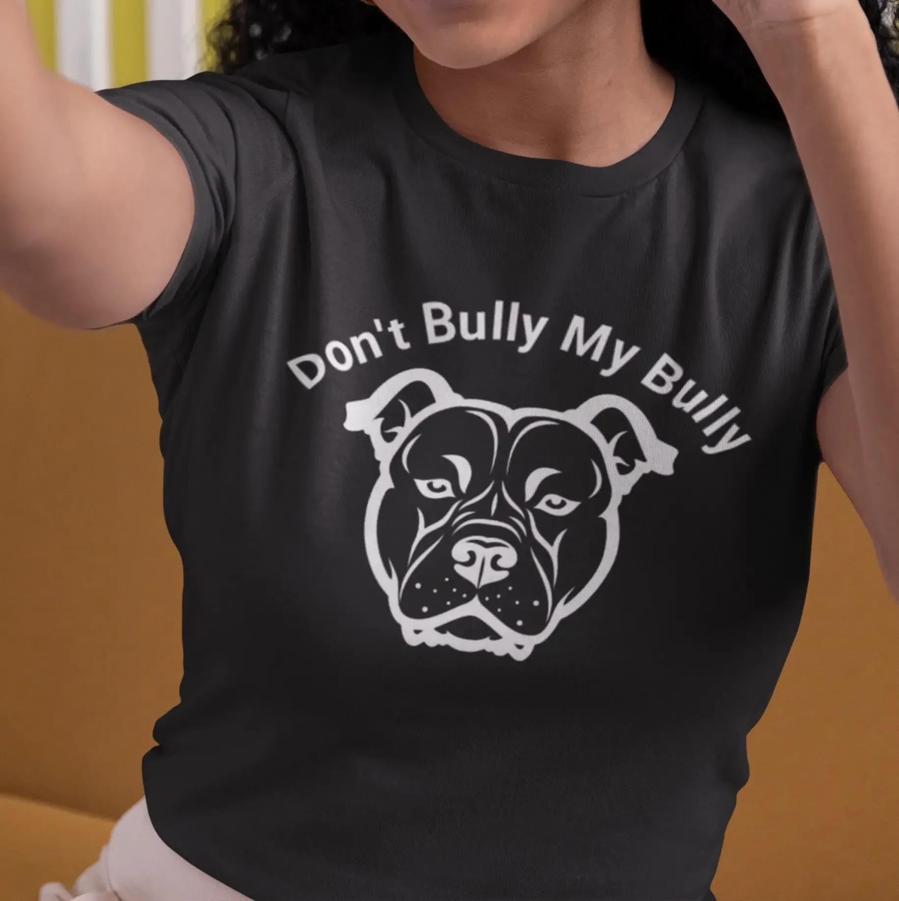 Camiseta Don't Bully My Shirt Save the XL Campaign Top Mama Anti Ban Breed