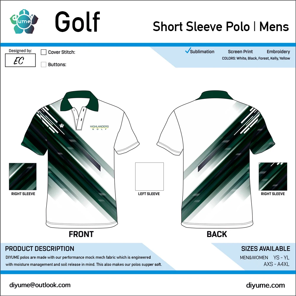 

Customized Men Women Kid Golf Short Sleeve POLO Shirts Sublimate Art Printed Sports Clothes Comfortable Breathable Wholesale Tee