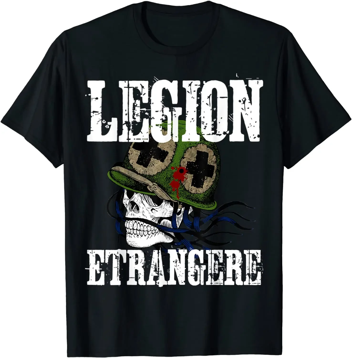 Legion Etrangere French Foreign Legion Men T-Shirt Short Casual 100% Cotton Shirts Size S-3XL