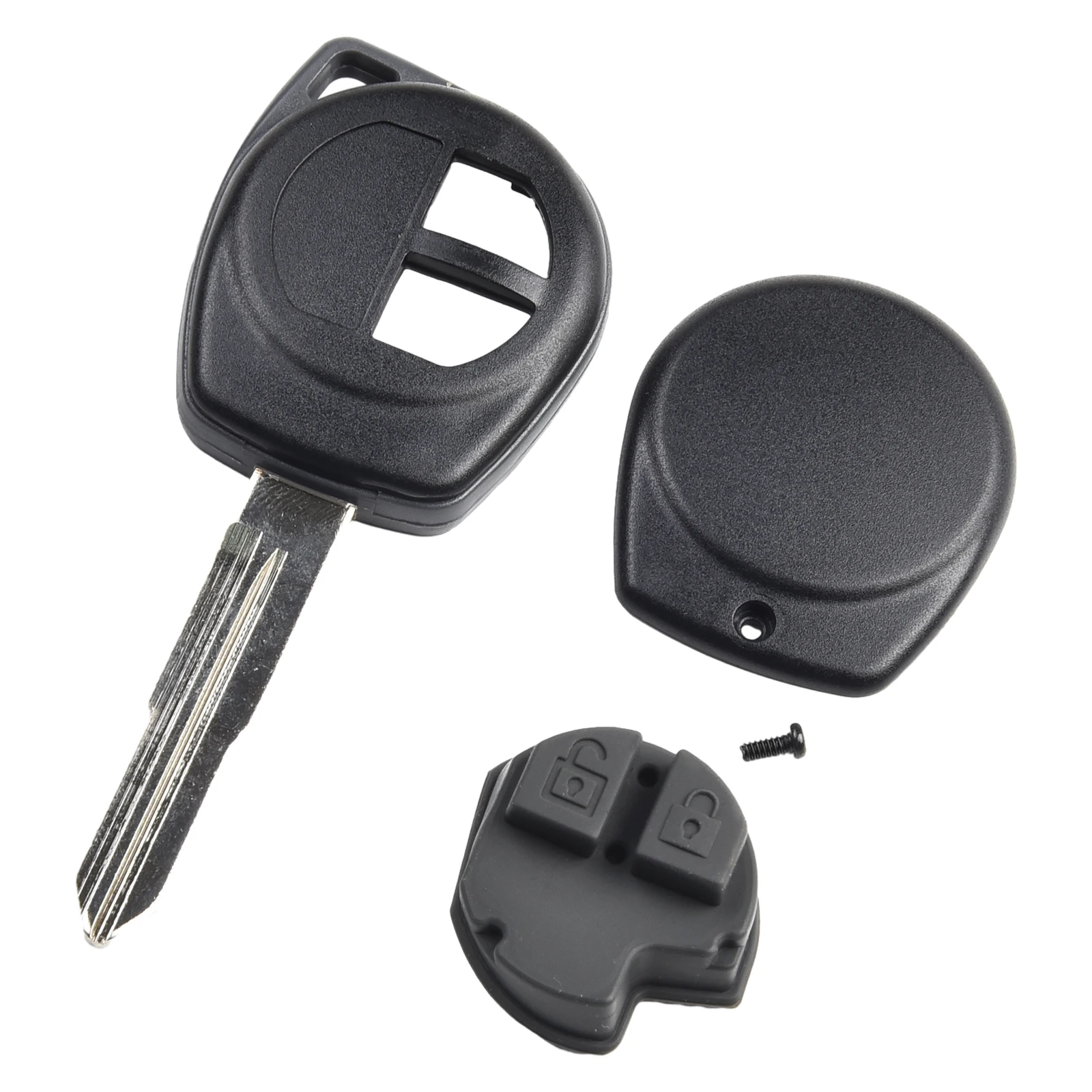 Replacement Shell Case with 2 Buttons for SUZUKI Car Keys Vitara Swift For Ignis SX4 Liana SZ11R Blade ABS Non Electronic