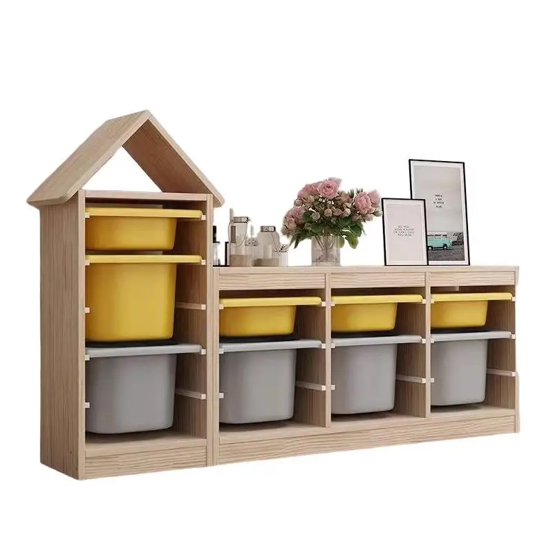 

Children's toy storage cabinet, multi-function, combination shelf, drawer, kindergarten