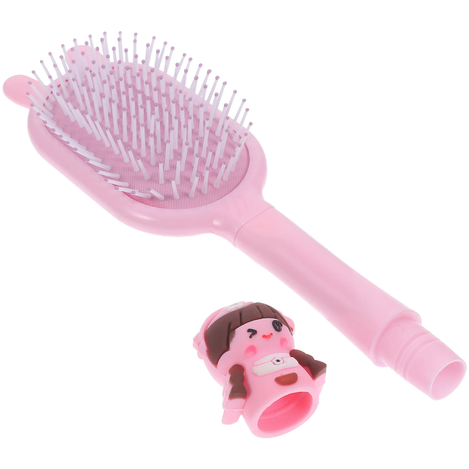 

Pink Hair Secret Container Hide Money Hair Brush Coins Keys Small Size Hidden Storage Mechanical Safe Box