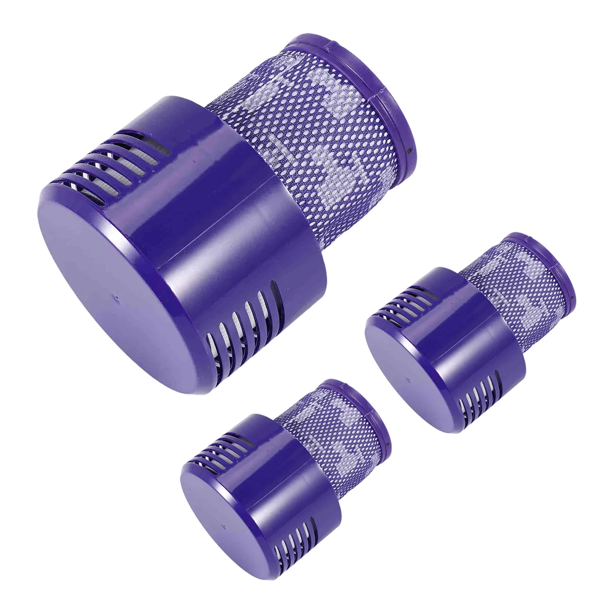 فلاتر Hepa لـ dyson v10 sv12 ، قابلة للغسل وإعادة الاستخدام ، 3 عبوات ، الجزء no.-01