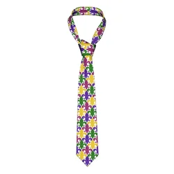 Fleur De Lis Mardi Gras Tie Necktie Tie Clothing Accessories