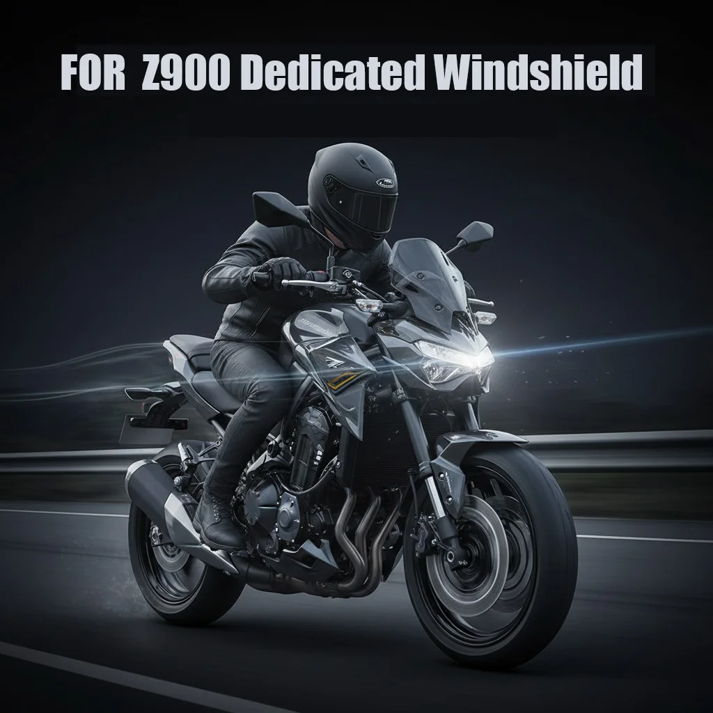 

Z900 Touring Windshield Wind Deflectors Visor For Kawasaki Z 900 SE ABS 2025 Motorcycle Large Tall Windscreen Protection Cover
