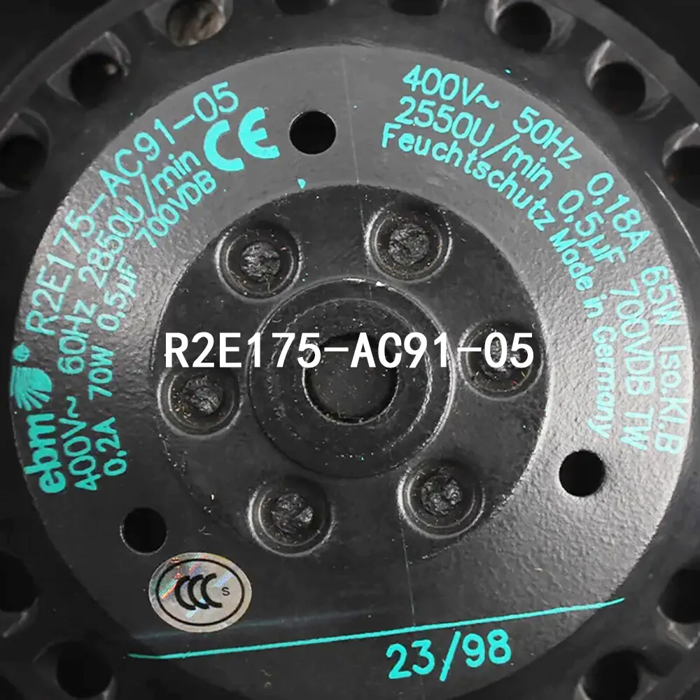 

For Ebm-paps Silent Cooling Fan 65/70W 0.18/0 R2E175-AC91-05 400V 175mm -