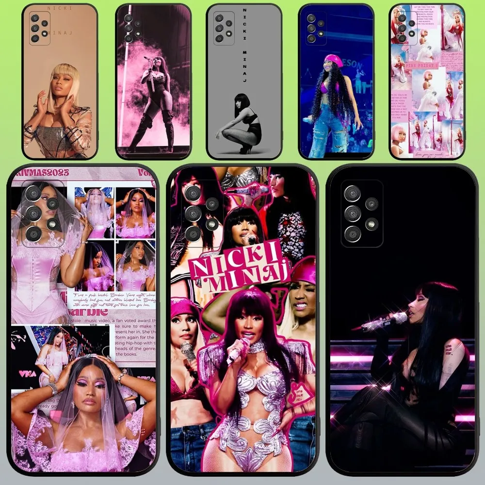 Nicki Minaj Pink Friday 2 Phone Case For Samsung Galaxy A20,A21s,A22,A31,A32,A52,A53,A72,73,A80,A91 Soft Black Cover