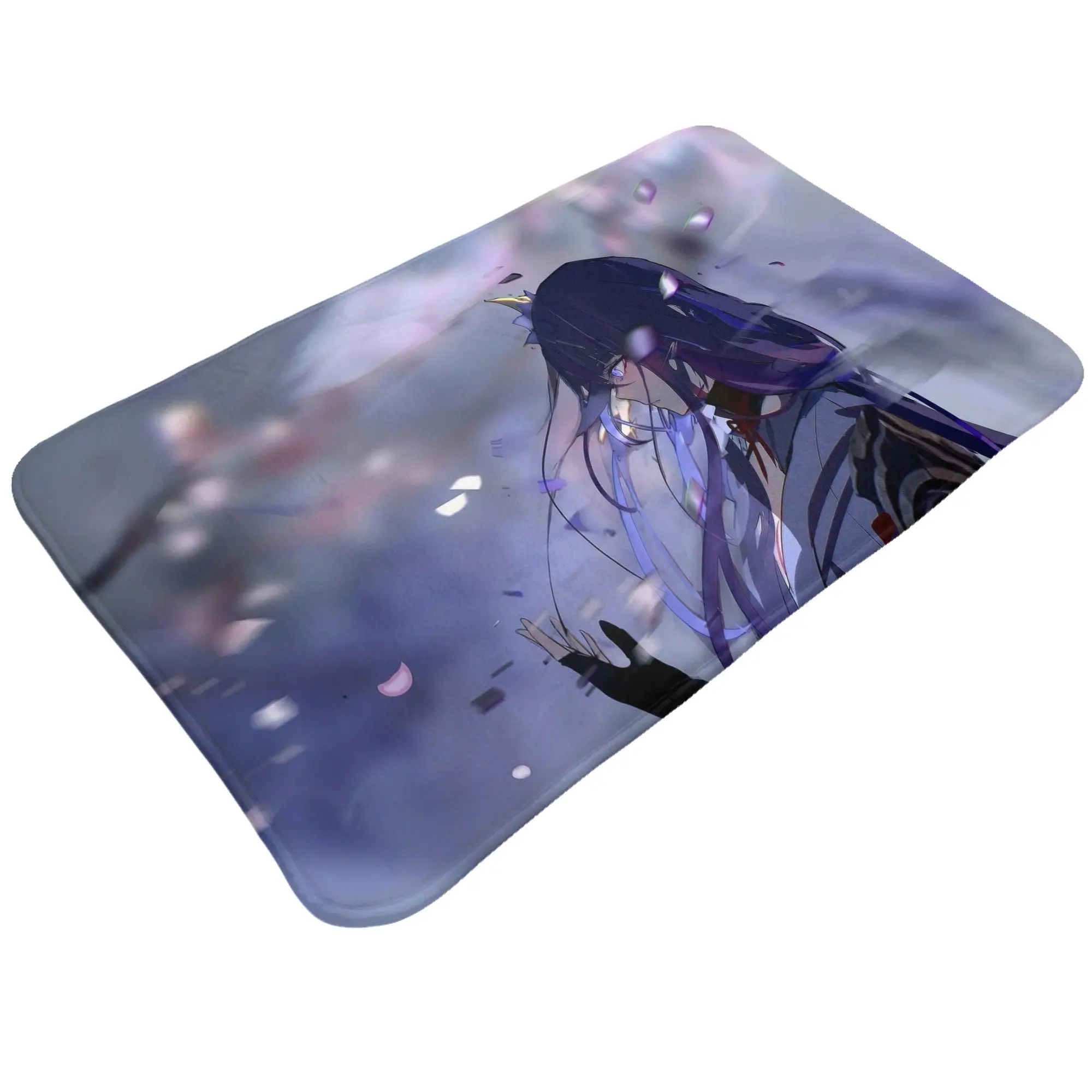 Heavyhearted Anti-Slip Doormat Bath Mat Raiden Shogun Hallway Indoor Home Decorative