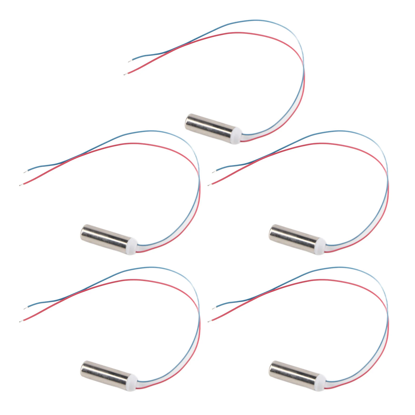 Coreless Vibration Motor, 5Pcs 14500rpm Waterproof Cylindrical Micro Coreless Vibration Motor for Massager