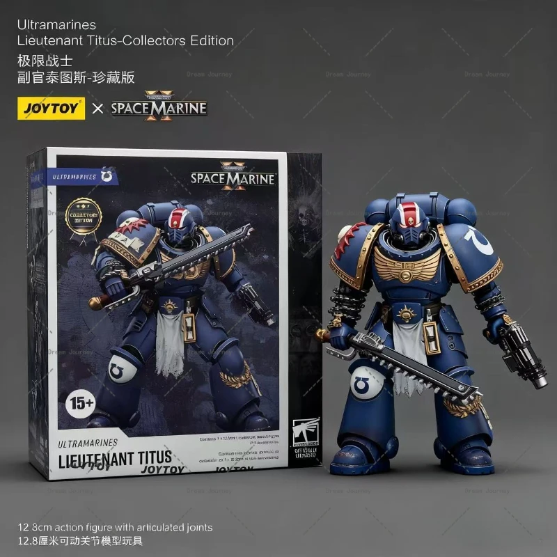 

В наличии JOYTOY Warhammer 40k 1/18 Ультрамарин Лейтенант Titus-Collectors Edition Экшн-кукла Коллекция игрушек