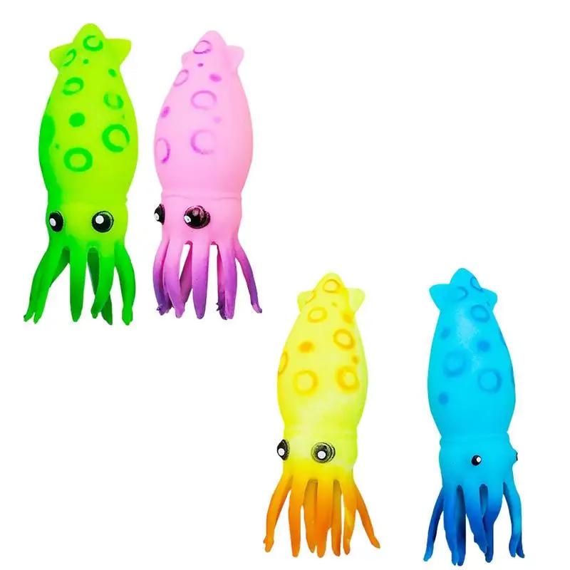 ألعاب إسفنجية صغيرة على شكل حيوانات ألعاب الحبار للأطفال لعبة مضحكة لتخفيف الضغط إسفنجية هدايا الحفلات وديكورات المكتب