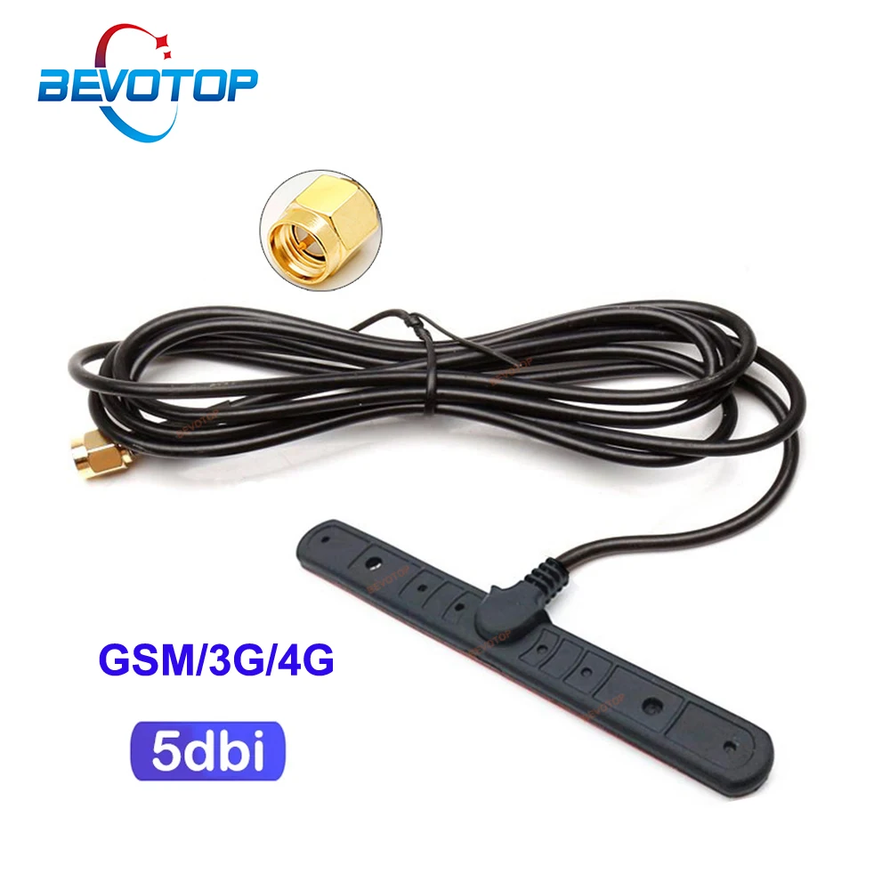 BEVOTOP Hot Sell GSM 3G LTE 4G Patch Antenna 700-2700MHz 5dbi SMA Male Plug Connector Extension Cable for WIFI Modem Router