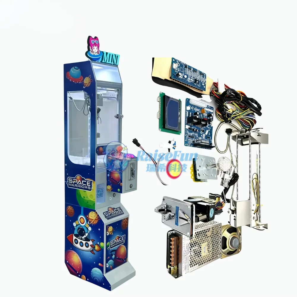 Commercial Mini Claw Machine Coin Operated Arcade Prize Game for Indoor Playground
