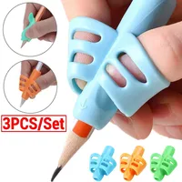 3Pcs Children Writing Pencil Holder Kids Learning Practise Pen Aid Tool Posture Correction Device Child Writing Tools Stationary