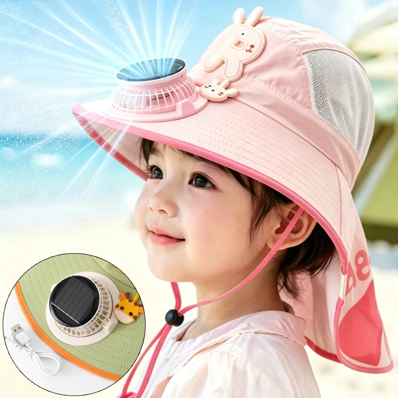 chapeu-infantil-com-ventilador-solar-usb-protecao-solar-malha-respiravel-aba-ajustavel-e-capa-protetora-para-resfriamento-e-protecao-uv