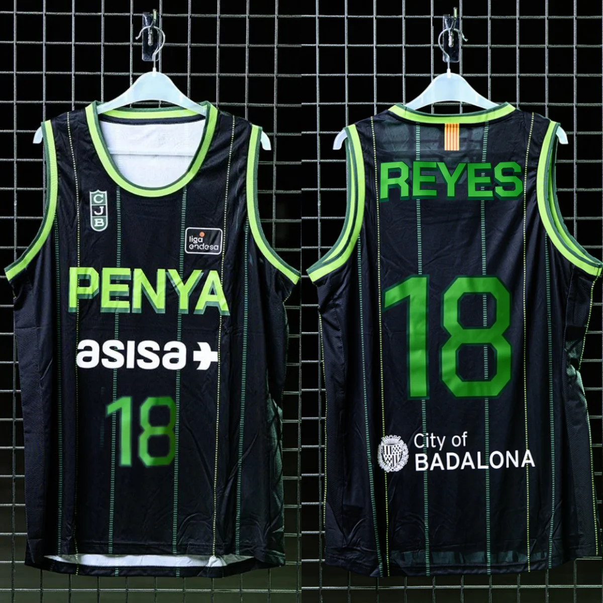 26/27 Joventut Badalona Rubio # 9 Laprovittola # 10 Basketball-Trikot Weste Spanien Basketball-Trikot Kinder Sport Schnelltrocknendes Tanktop – Detail 2