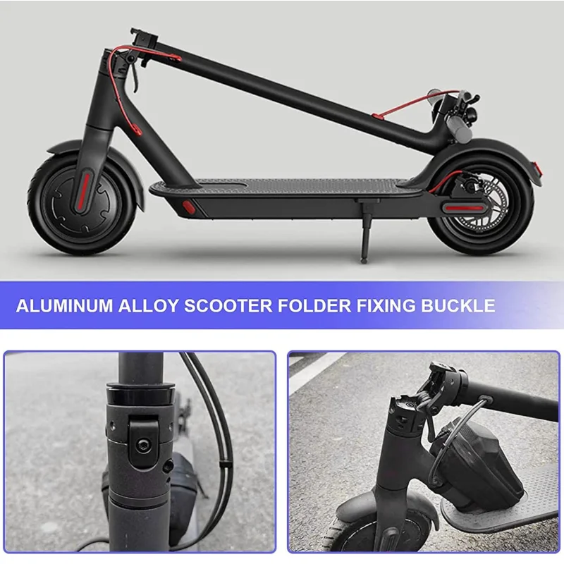 Reinforced Aluminium Alloy Folding Hook for Xiaomi M365 and Pro Electric Scooter Replacement Lock Hinge Reinforced Folding Hook