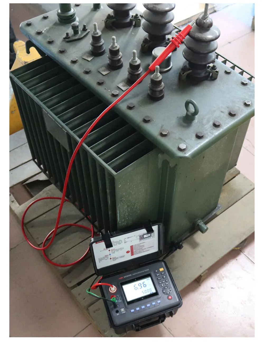 ES3045E 10KV جهاز اختبار مقاومة العزل الرقمي 2500 فولت 5000 فولت 10 كيلو فولت Megohmmeter جهاز اختبار مقاومة العزل #5