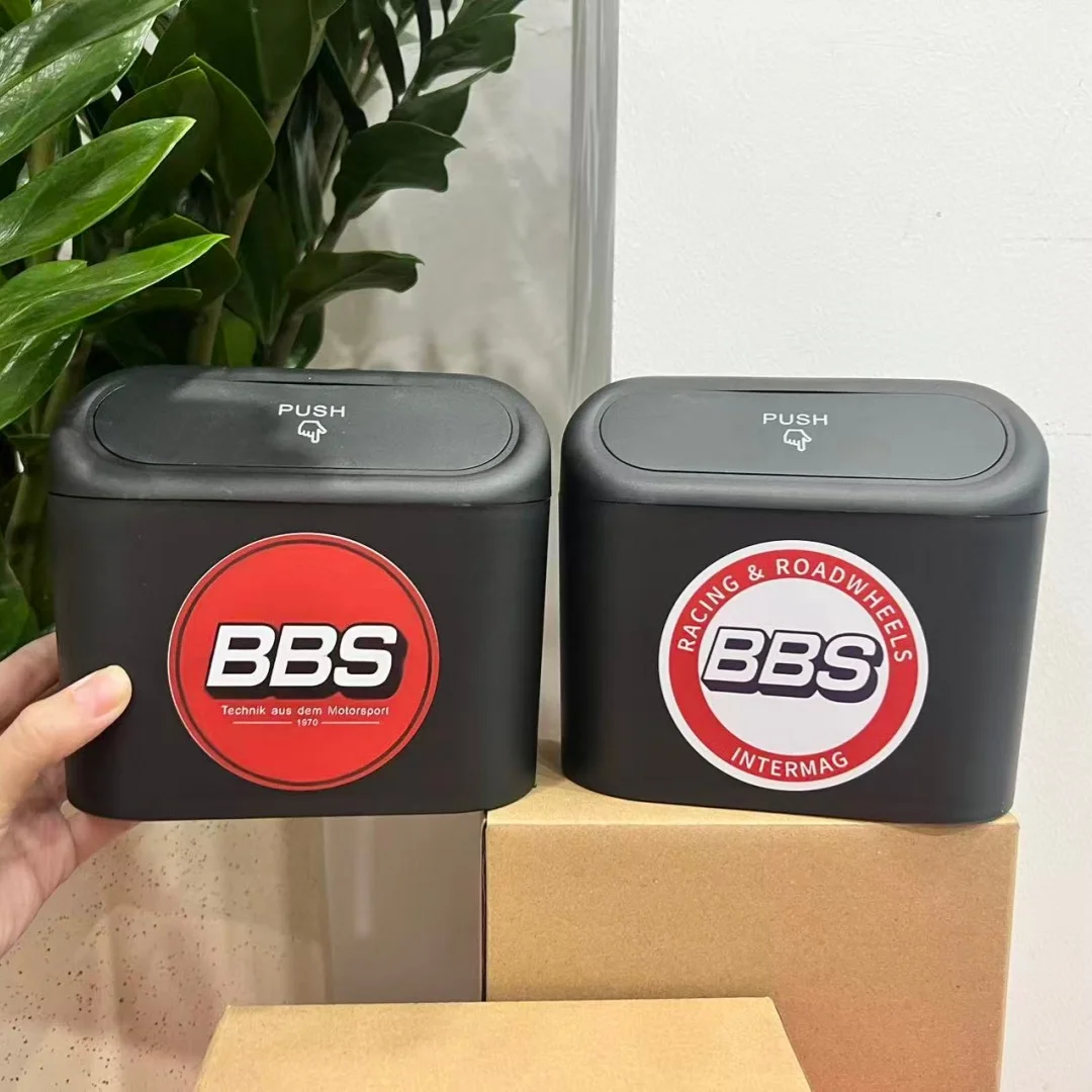 

Suitable for BBS refitting car seat, car trash can hanging multifunctional storage bucket decoration.
