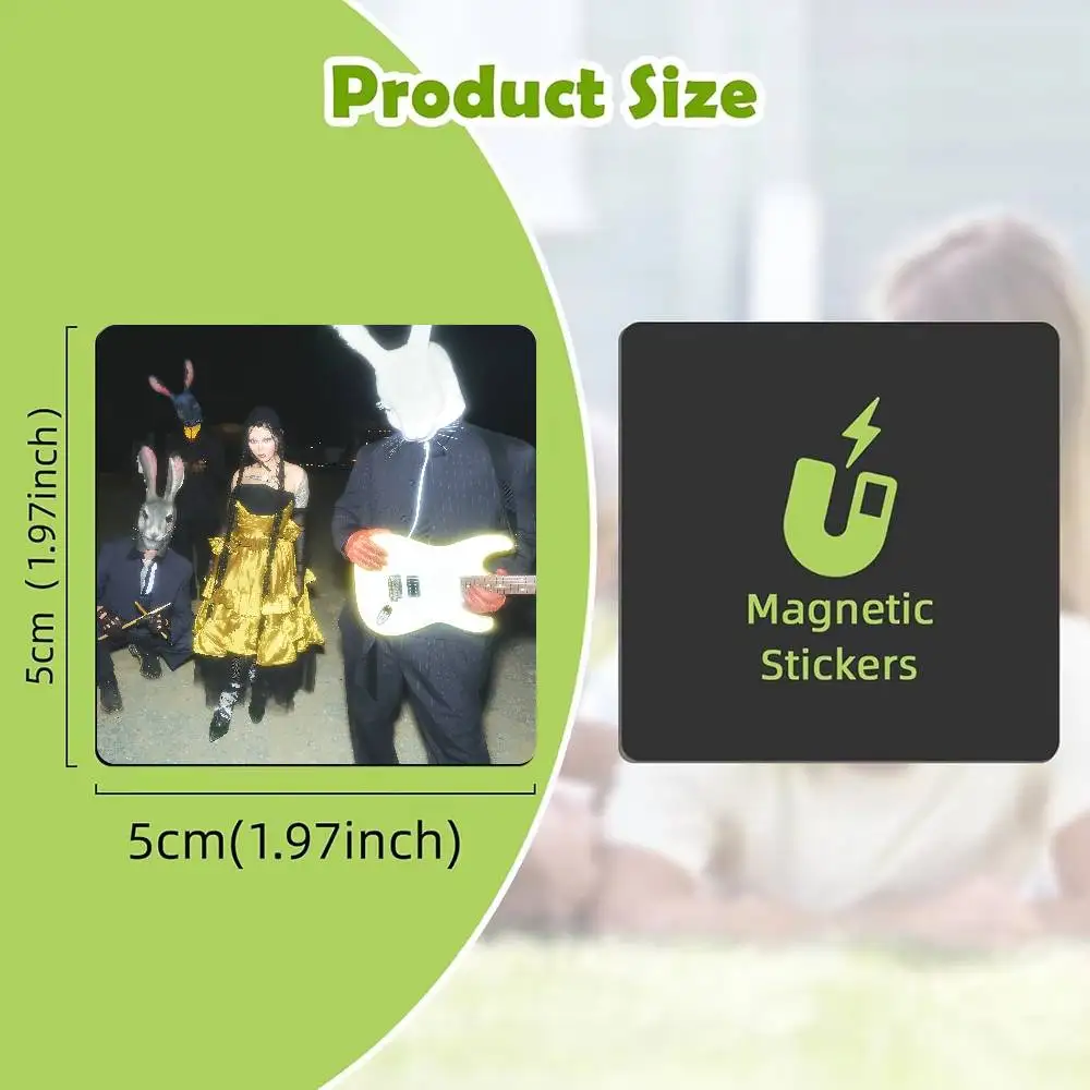 FOR Bella Poarch Picnic Refrigerator Magnet Creative Kitchen Home Decoration Soft Magnetic Decor Festival Gifts Multi Scene Use