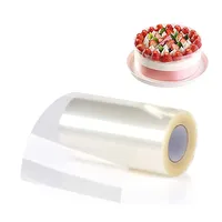 1 Roll Cake Surround Film Transparent Cake Collar Baking Kitchen Mousse Chocolate Cake Sheets Surrounding Edge Pastry Cake Tools