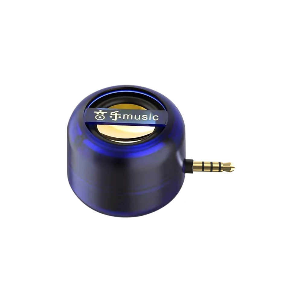 Mini Music speaker Sound Column Hifi Music Stereo Sport For Pc Laptop Phone Mobile Portable Rechargeable Small Speaker 3.5mm