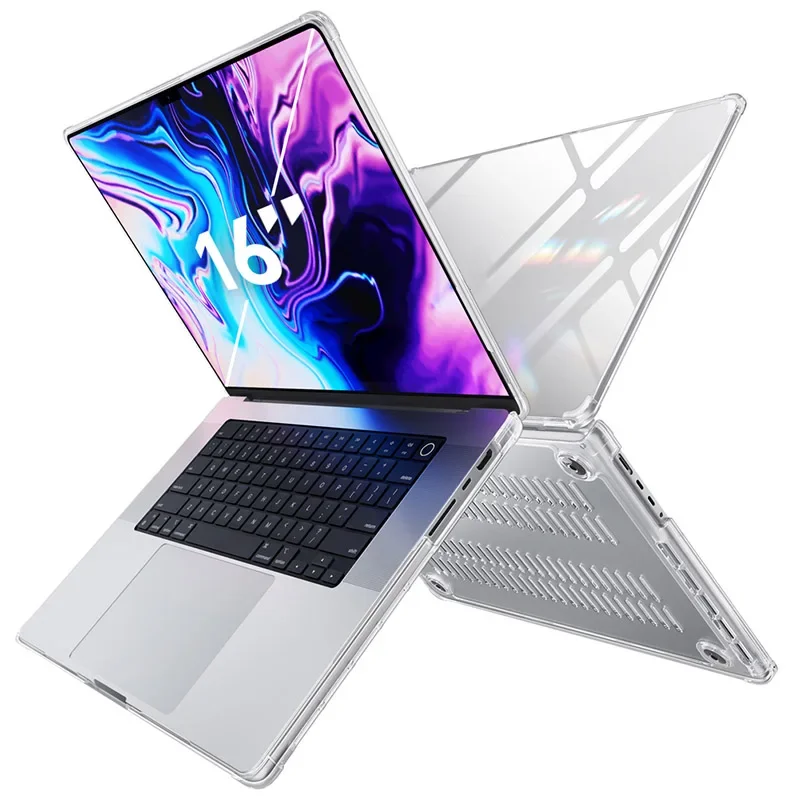 SUPCASE For MacBook Pro 16" Case (2026-2021) M5/M4/M3/M2/M1 Pro/Max Chip UB Clear Slim Transparante Beschermhoes Tablet Case