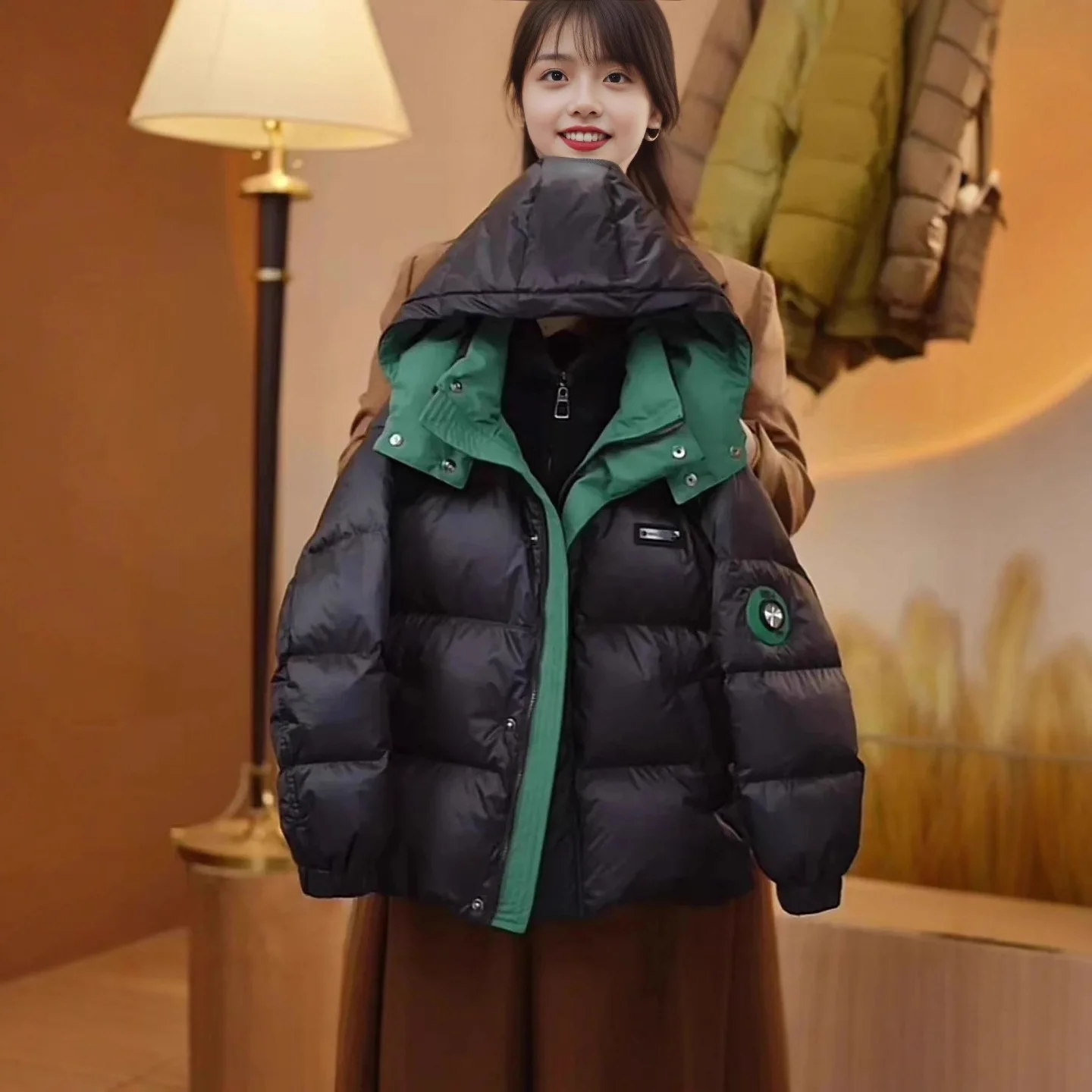 Leave-in Boys Down Cotton Clothes 2026 New Winter Thickened