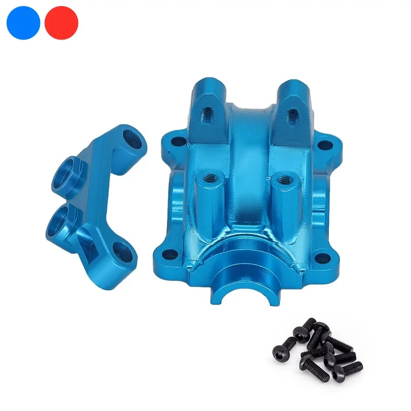 Metal GearBox Housing Gear Box Shell Differential Case for Tamiya TT02 TT-02 1/10 RC Car Upgrade Parts Accessories