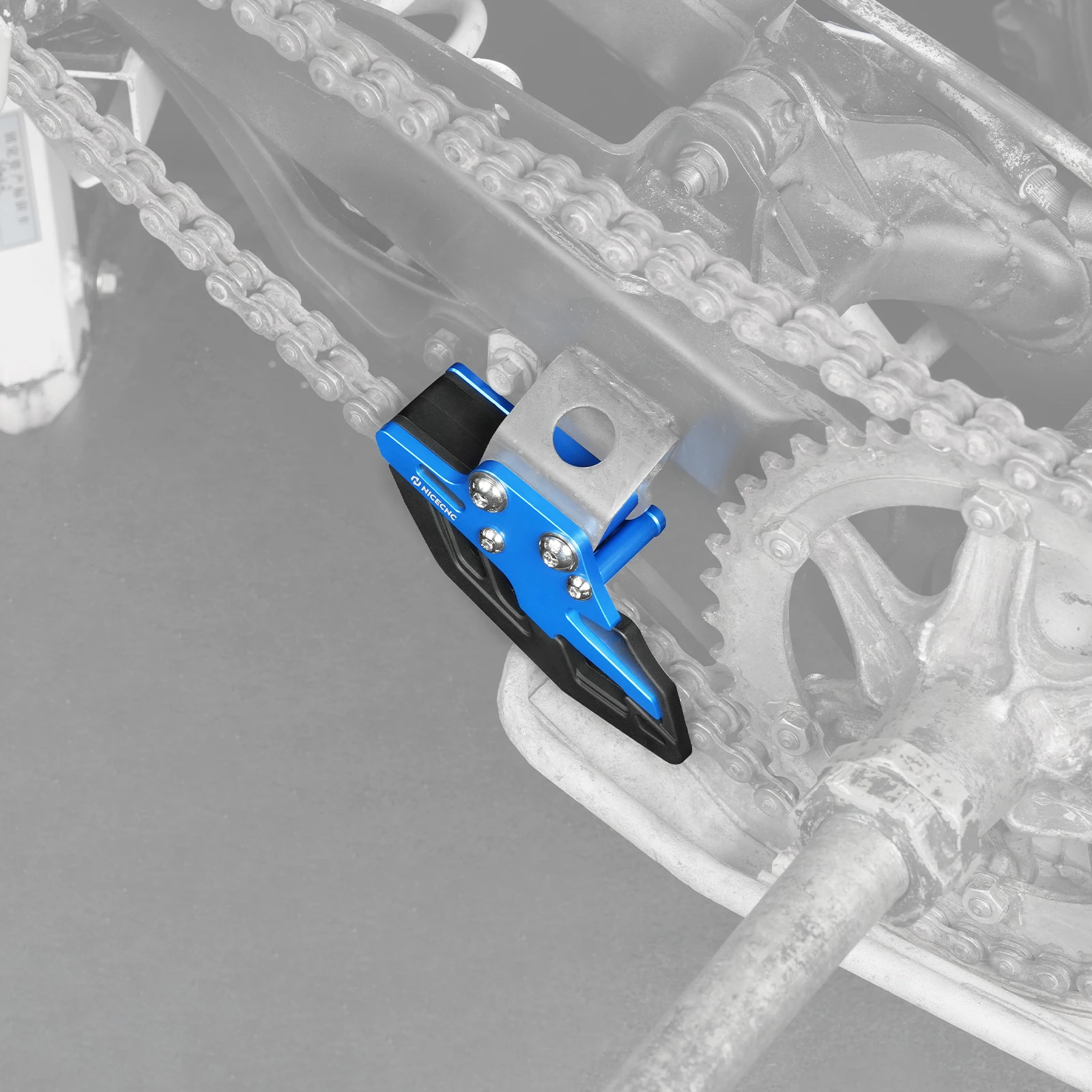 NICECNC Kettenführungsschutz für Yamaha Banshee 350 1987-2006, Schwingenschutz, Stärke, Glätte, ATV-Zubehör – Detail 9
