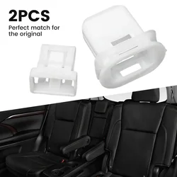 2Pcs Car Rear Seat  Cushion Clip Seat Buckle Fixing Card 244377892 72693-12080 White Nylon For Toyota For Lexus High Quality