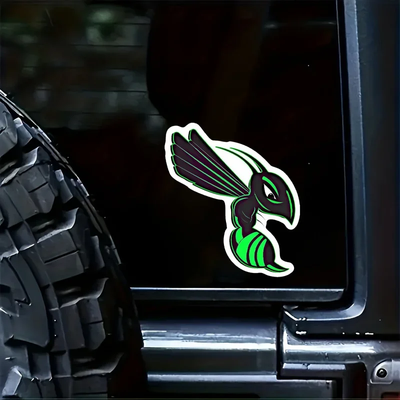 

Green Hornet Bee Car Truck Hot Rod Auto Window Bumper Body Cool Vinyl Stickers DIY Motorcycle Fuel Tank Racing Helmet Decals