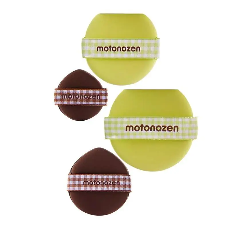 4 قطعة مسحوق الإبهام نفخة ماكياج نفث لينة السلس مسحوق الأساس السائل المخفي مستحضرات التجميل قضيب أداة أداة التجميل #1