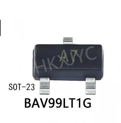 100PCS New IC SMD BAV99 A7 BAV99LT Transistor SOT-23 BAV99LT1G