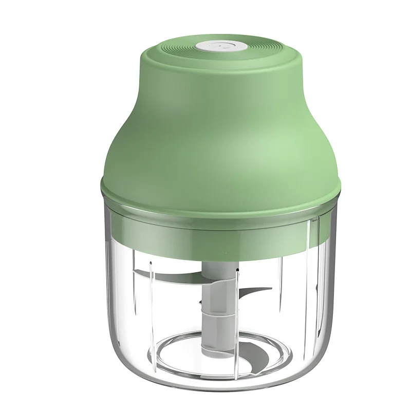 ‌ 전기 고기 분쇄기 야채 커터 - 주방용 휴대용 식품 가공기 미니 사이즈 고온 소독 스틸 샤프트