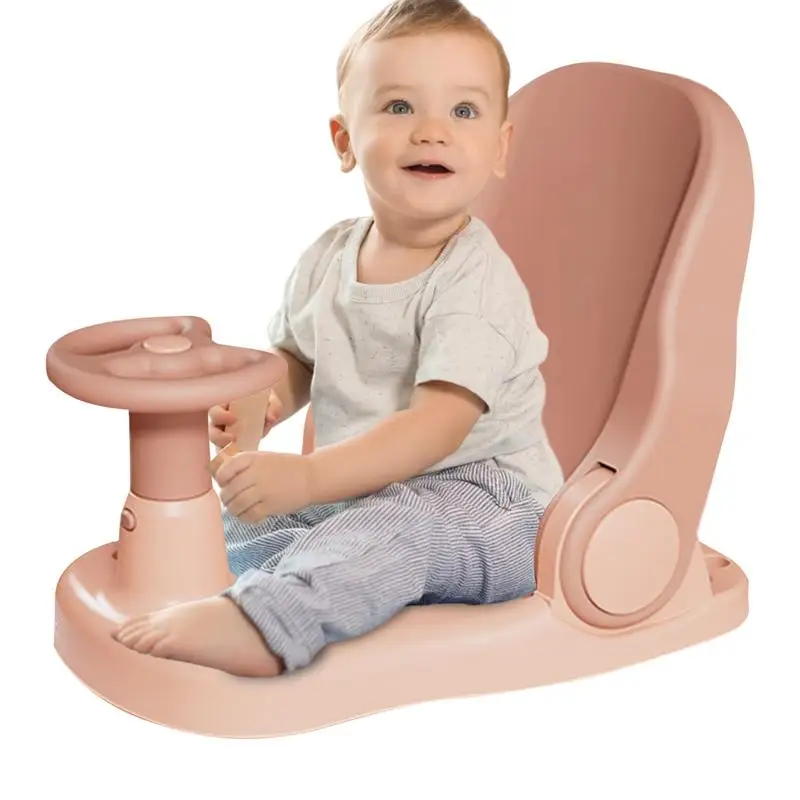 Kid Shower Chair Folding Sit-Up Chair With Suction Cups For Showering Children Showering Support Chair For Living Room Travel