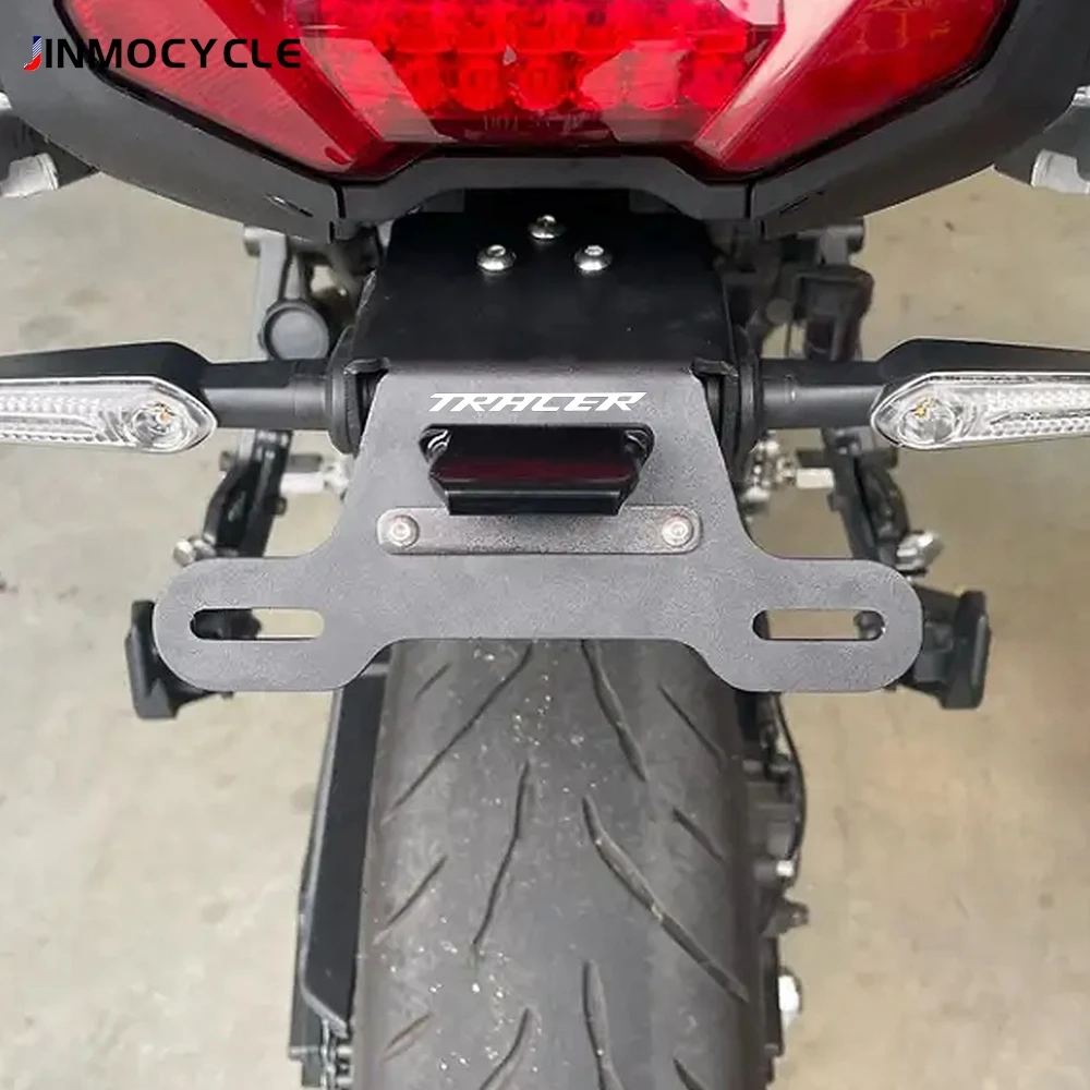 

Tail Tidy Fender Eliminator For YAMAHA MT-07 Tracer 700 GT Tracer 7 GT Y-AMT 2015-2026 Motorcycle License Plate Holder LED Light