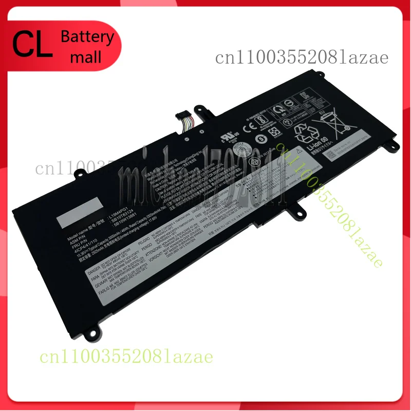 

New 46Wh Genuine L19C4PG1 Battery for Lenovo ThinkPad 11e Yoga 6th Gen L19M4PG1