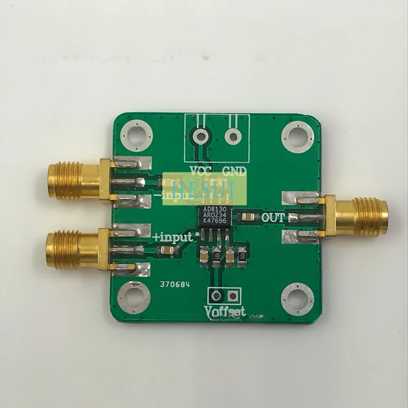 Rf double to single end AD8130 Single power supply