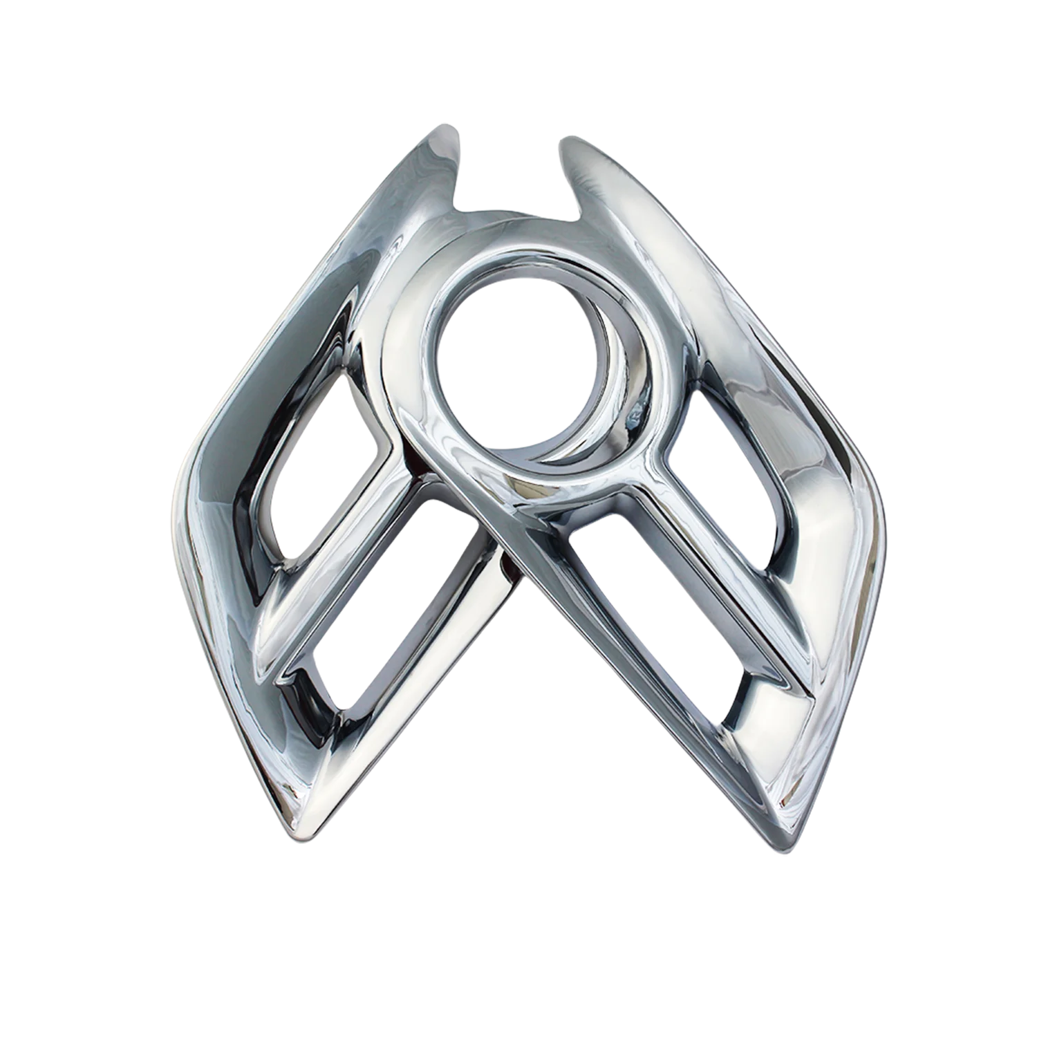 New Car ABS Chrome Accessories Plated Fog Lamp Cover Trim Paste Style For Toyota Hilux Vigo 2012 2013 2014 2015