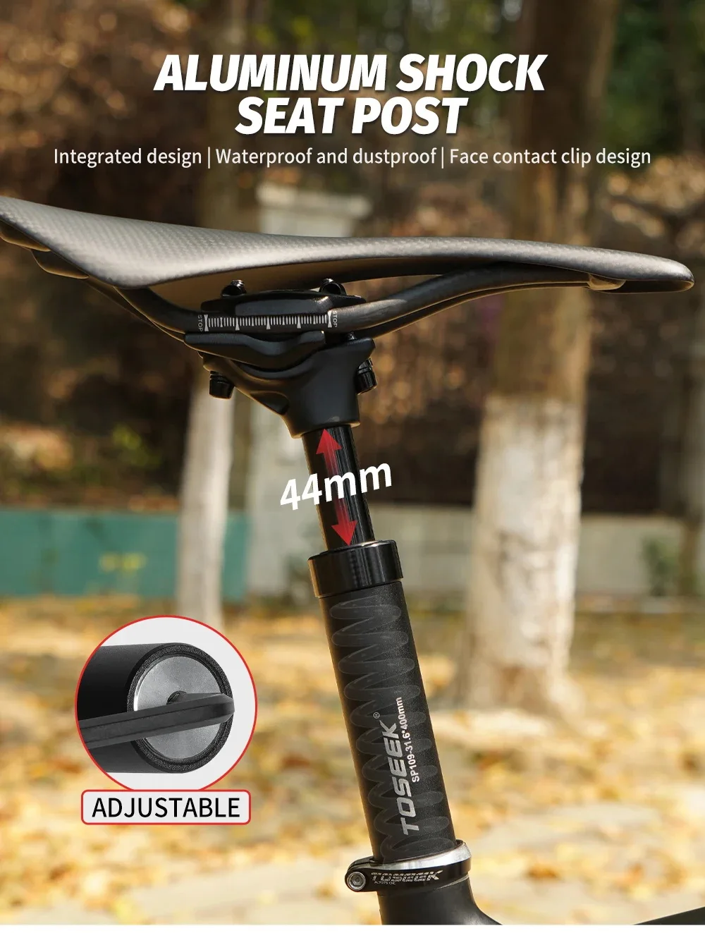 

Подвесное сиденье для велосипеда TOSEEK с амортизатором, подходит для MTB, 27,2/31,6, сиденье для горного велосипеда, аксессуары для велосипеда