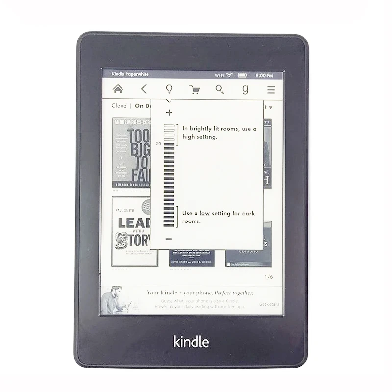 100%Original Kindle E-book Reader Kindle Paperwhite 1 Ereader 6