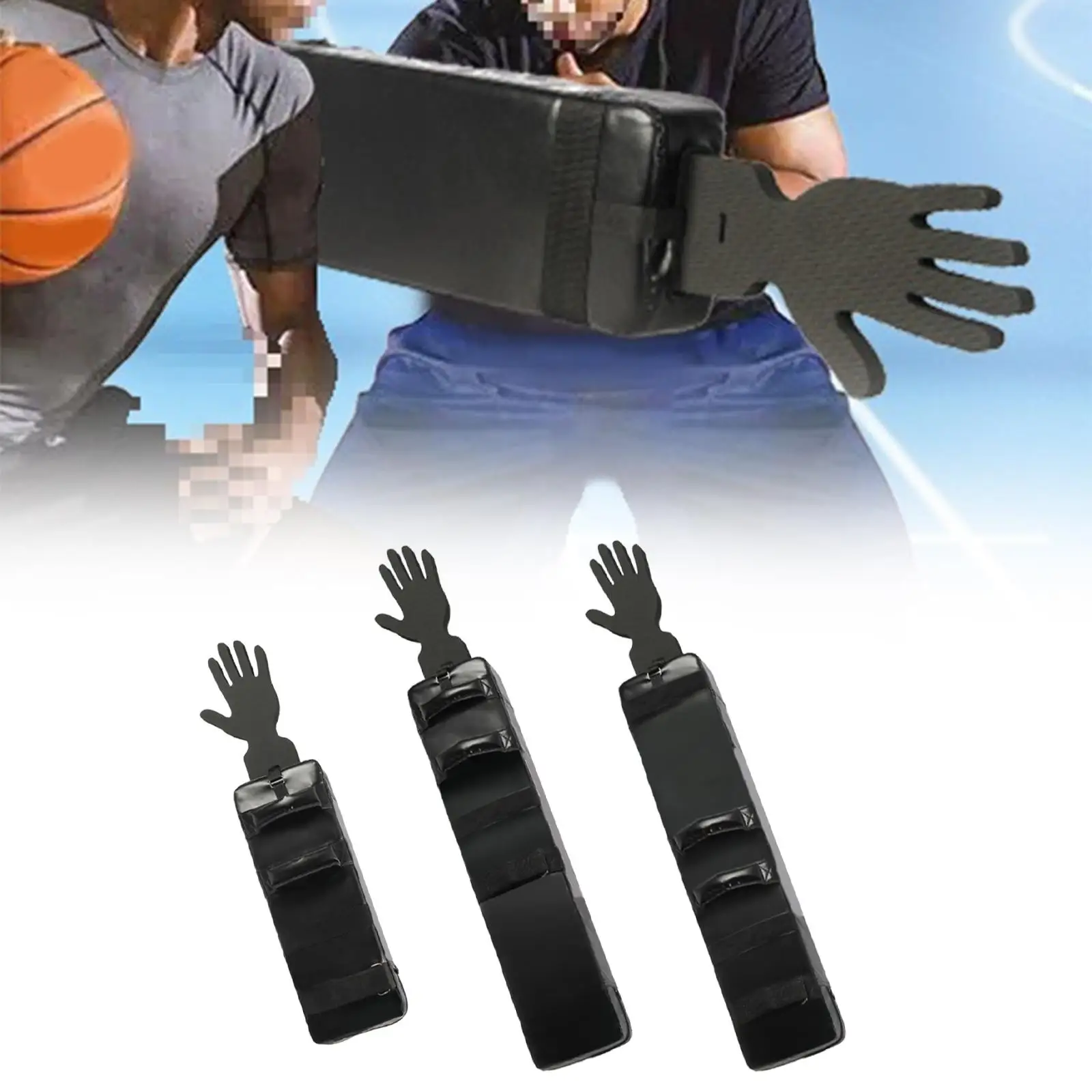 Gepolsterter Blocking-Schutz, Sport-Trainingsgerät, wasserdicht, verstellbar, gepolsterte Block- und Sparring-Trainingsunterlage, für Basketball MMA