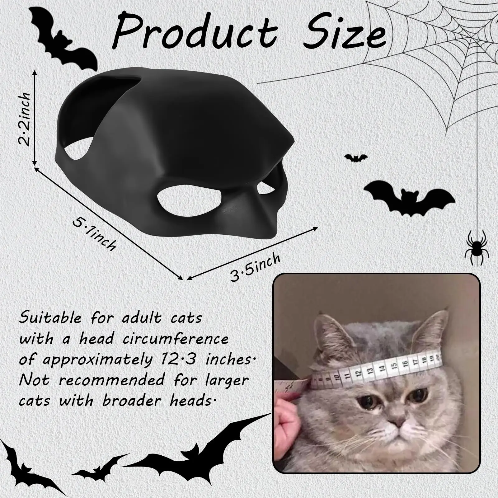 قناع القط التنكري، قبعة القط التنكرية، قناع القطط لحفلات الهالوين، إكسسوارات أزياء القطط المضحكة