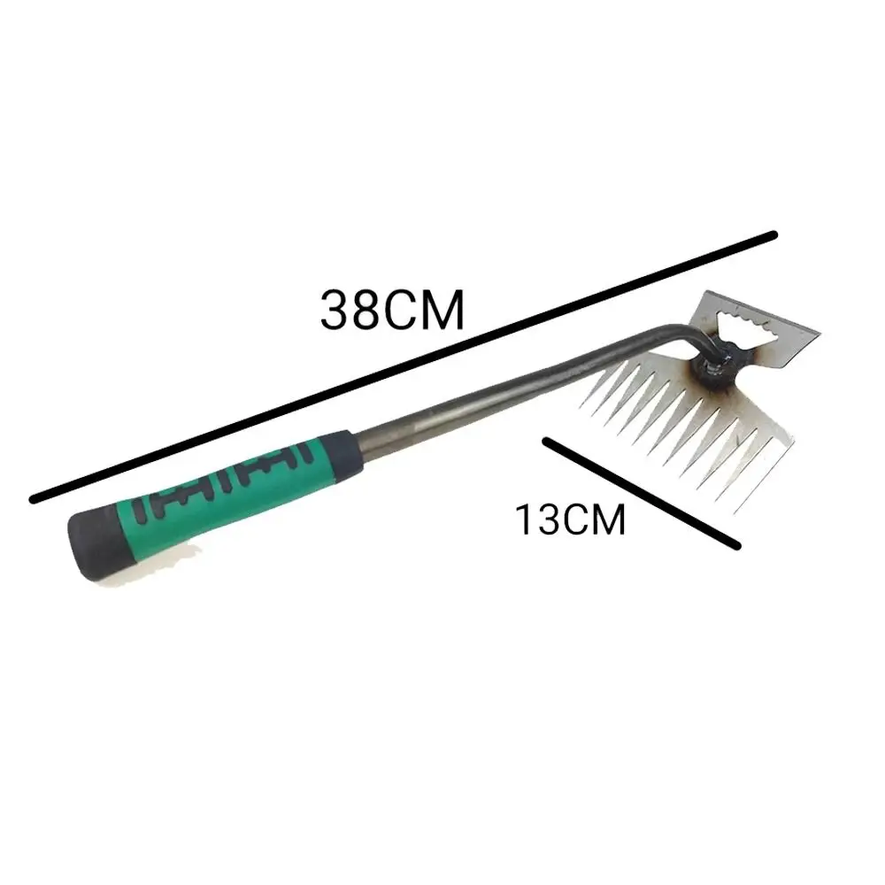 

Stainless Steel Weed Puller Tool Weed Digger Manual Weeder Hand Weeder Handheld Grass Rooting Grass Remover Home & Garden