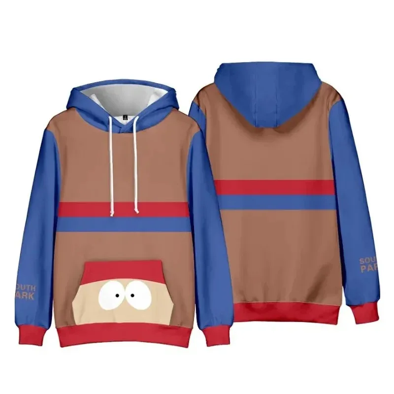 lHalloween Cosplayl South Cartoon Park Anime Felpe con stampa 3D Kenny Kyle Stan Moda Uomo Donna Felpa Costumi invernali Nascita